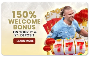 Read more about the article 150% WELCOME BONUS ON YOUR 1ST & 2ND DEPOSIT