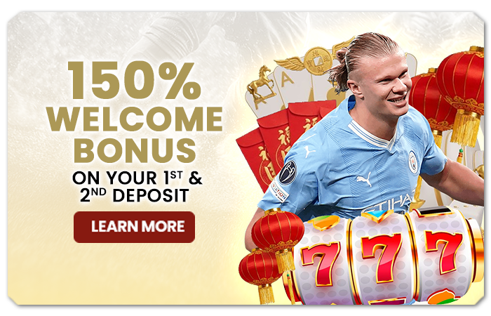 You are currently viewing 150% WELCOME BONUS ON YOUR 1ST & 2ND DEPOSIT