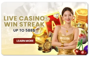 Read more about the article LIVE CASINO WIN STREAK UP TO $588
