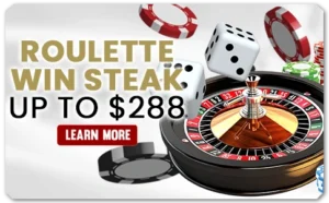 Read more about the article ROULETTE WIN STREAK UP TO $288