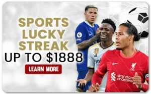 Read more about the article SPORTS LUCKY STREAK UP TO $1888