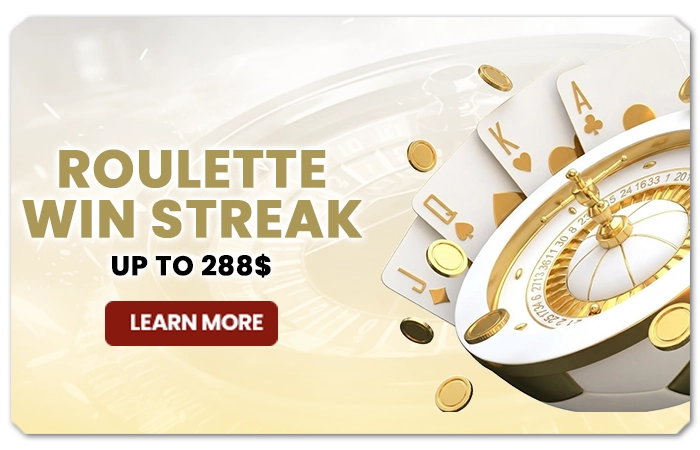 You are currently viewing ROULETTE WIN STREAK UP TO $288