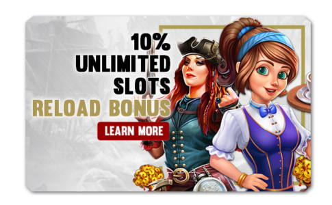You are currently viewing 10% UNLIMITED SLOTS RELOAD BONUS UP TO $888