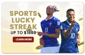 SPORTS LUCKY STREAK UP TO $1888 at LuxeBet88!