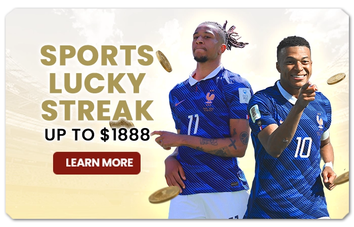 You are currently viewing SPORTS LUCKY STREAK UP TO $1888