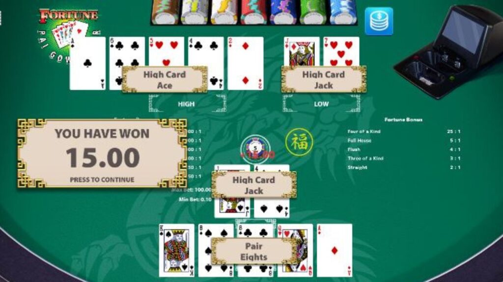 What is the Pai Gow Poker house edge?