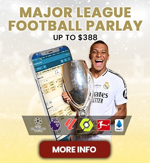MAJOR LEAGUE FOOTBALL PARLAY UP TO $388 AT LUXEBET88