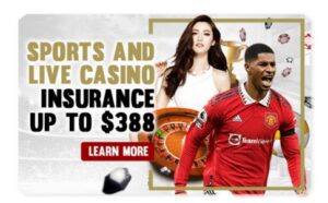 SPORTS AND LIVE CASINO INSURANCE UP TO $388