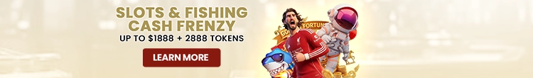 SLOTS AND FISHING CASH FRENZY UP TO $1888 + 2888 TOKENS AT LUXEBET88