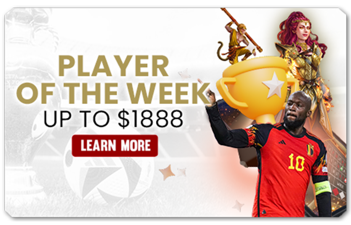 You are currently viewing PLAYER OF THE WEEK UP TO $1888