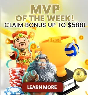 MVP OF THE WEEK! CLAIM BONUS UP TO $588!