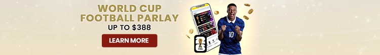 WORLD CUP FOOTBALL PARLAY UP TO $388 at LuxeBet88SG!