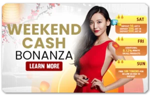 Read more about the article WEEKEND CASH BONANZA