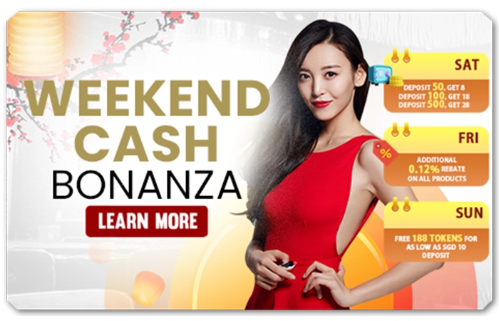 You are currently viewing WEEKEND CASH BONANZA