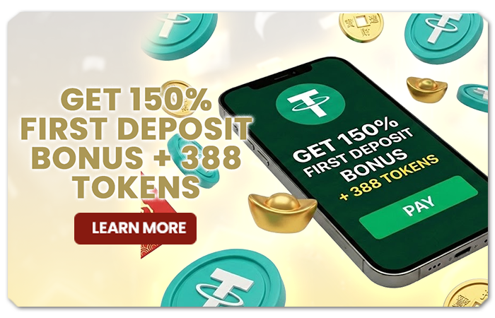You are currently viewing FIRST DEPOSIT BONUS W/ USDT