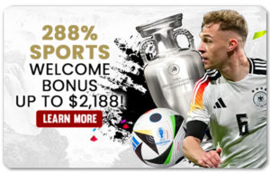 Read more about the article 288% SPORTS WELCOME BONUS UP TO $2188!