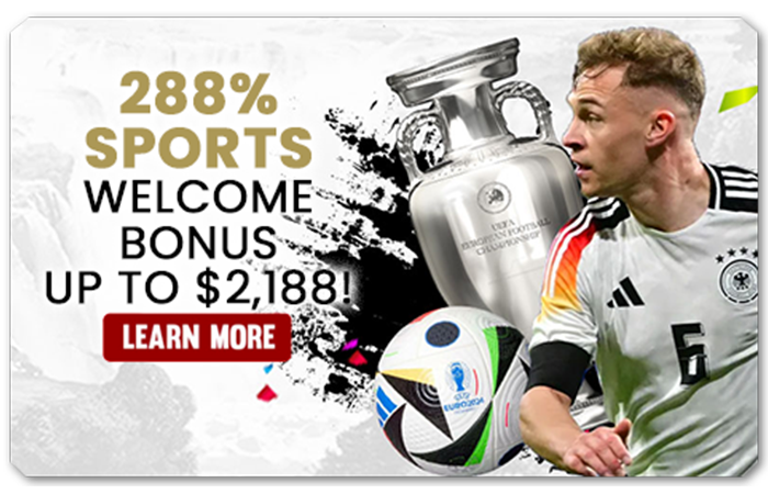 You are currently viewing 288% SPORTS WELCOME BONUS UP TO $2188!