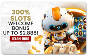 Read more about the article 300% SLOTS WELCOME BONUS UP TO $2888