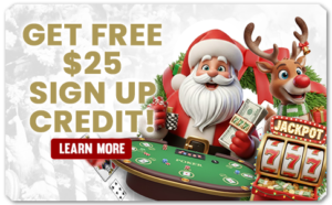 GET FREE $25 SIGN UP CREDIT