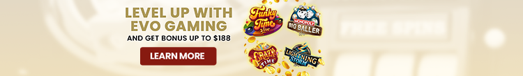 LEVEL UP WITH EVO GAMING & GET BONUS UP TO $188 AT LUXEBET88