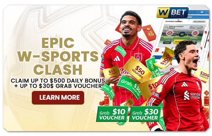 You are currently viewing EPIC W-SPORTS CLASH! CLAIM UP TO $500 DAILY BONUS + UP TO $30 GRAB VOUCHER!