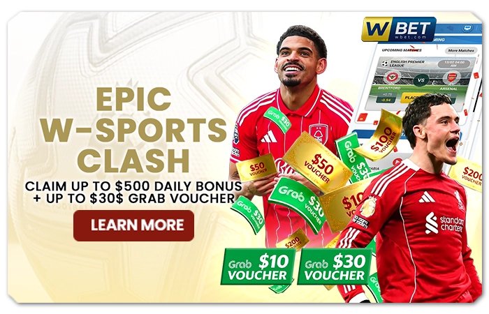You are currently viewing EPIC W-SPORTS CLASH! CLAIM UP TO $500 DAILY BONUS + UP TO $30 GRAB VOUCHER!