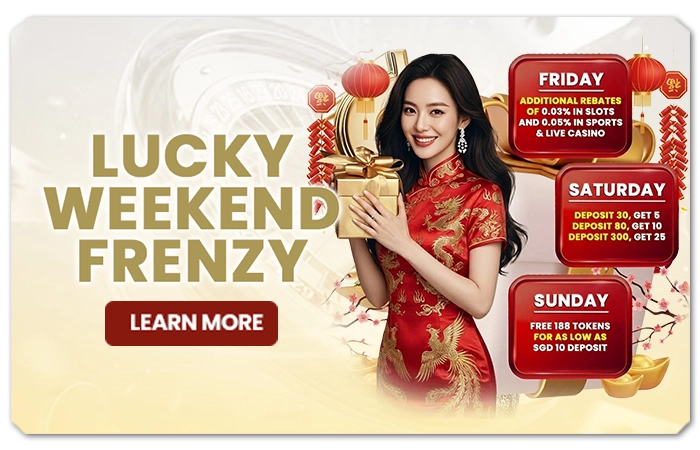 You are currently viewing LUCKY WEEKEND FRENZY!