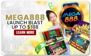 Read more about the article MEGA888 LAUNCH BLAST UP TO $188 + UP TO 388 TOKENS