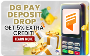 Read more about the article DG PAY DEPOSIT DROP & GET 5% EXTRA CREDIT