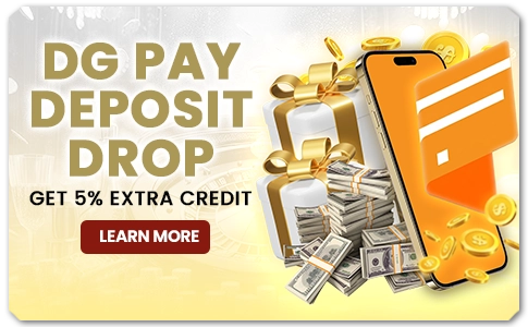 You are currently viewing DG PAY DEPOSIT DROP & GET 5% EXTRA CREDIT