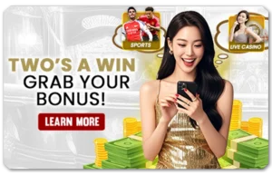 Read more about the article TWO’S A WIN & GRAB YOUR BONUS!