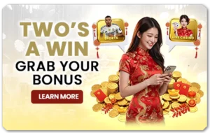Read more about the article TWO’S A WIN & GRAB YOUR BONUS!