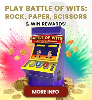 PLAY BATTLE OF WITS: ROCK, PAPER, SCISSORS At LuxeBet88