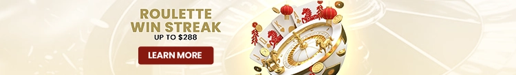 ROULETTE WIN STREAK UP TO $288 AT LUXEBET88