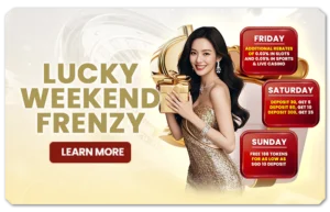 Read more about the article LUCKY WEEKEND FRENZY!