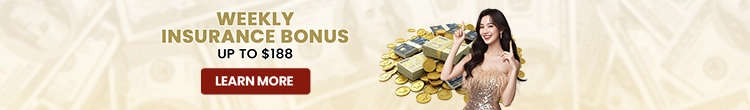 WEEKLY INSURANCE BONUS UP TO $188 at LuxeBet88!